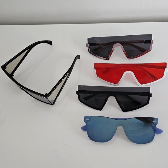 SUNGLASSES! 5 PAIR BUNDLE-Fashion Fun -BRAND NEW! NWOT - Picture 3 of 12